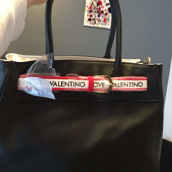 Mario Valentino "Koda" Top Handle Hand Bag - Picture 6 of 10